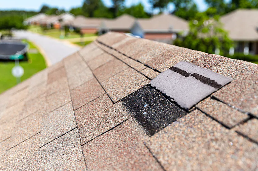 Damaged or Missing Shingles